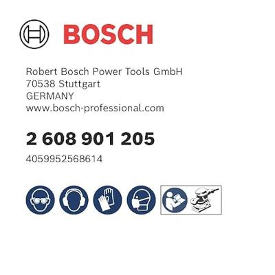 Bosch Accessoires expert m480 schuurnetset 80 x 133 mm 10-delig - 1 stuk(s) - 2608901205