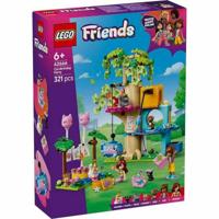 LEGO friends 42666 kattenverjaardagsfeestje en boomhut - thumbnail