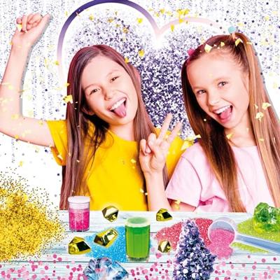 Glitter Discovery - Wetenschapsset - IK BEN EEN GENIUS POCKET - Glittermaterialen