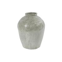Vaas Gayle wit/groen 23,5xH30,5cm - thumbnail