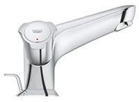 Grohe Costa L wastafelkraan met waste inclusief gegoten uitloop chroom 21390001 - thumbnail