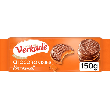 Verkade Specials Chocorondjes Karamel 153 g bij Jumbo Verkade Specials Chocorondjes Karamel 153 g bij Jumbo
