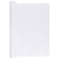 VidaXL Balkonscherm 1000x90 cm poly rattan wit - thumbnail