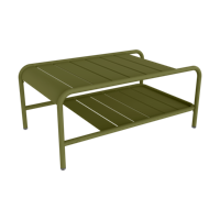 Fermob Luxembourg tuintafel laag 90x55 cm Pesto - thumbnail