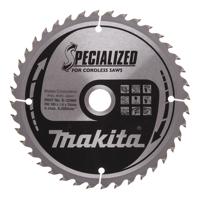 Makita Cirkelzaagblad voor Hout | Specialized: Accu | Ø 165mm Asgat 20mm 40T - B-32960 - thumbnail