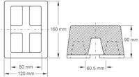 KS Tools 160.0552 Rubberen kussen - thumbnail