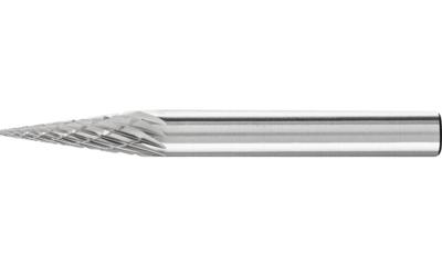 PFERD TOOLS 21115026 Freesstift Kegel Lengte 55 mm Afmeting, Ø 6 mm Werklengte 18 mm Schachtdiameter 6 mm