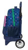 Schoolrugzak Benetton Damero Marineblauw 33 x 45 x 22 cm - thumbnail