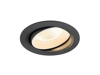 SLV InbouwspotNuminos Move XL zwart/wit 2700K - 20gr - 1009973