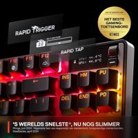 Draadloos mechanisch gamingtoetsenbord - STEELSERIES - APEX PRO TKL GEN 3 - Zwart - thumbnail