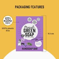 Marcel&apos;s Green Soap Handzeep blok- lavendel & rozemarijn - 90gr - thumbnail
