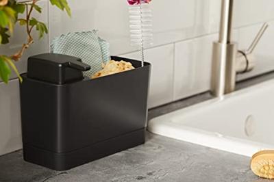 Brabantia aanrechtbakjesset dark grey