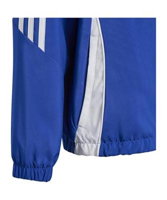 adidas Tiro 24 Windbreaker Kids Blauw Wit