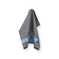 Bunzlau Castle Theedoek Boat Donkerblauw - thumbnail