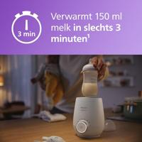 Elektrische flessenwarmer Philips AVENT SCF358 wit - thumbnail