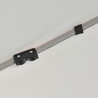 Partytent pop-up zeshoekig met 6 zijwanden 3,6x3,1 m cremewit - thumbnail