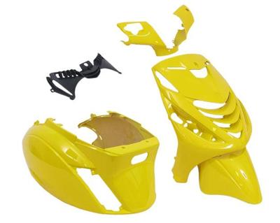 Edge Plaatset 5-delig voor piaggio zip-sp vanaf bouwjaar 2000 - glanzend geel
