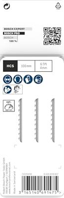 Bosch Accessoires Decoupeerzaagblad T 102 D Clean for PP 3st - 2608667443 Bosch Accessoires Decoupeerzaagblad T 102 D Clean for PP 3st - 2608667443