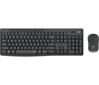 Toetsenbord en draadloze muis Logitech MK295 Zwart Qwerty Spaans QWERTY - thumbnail