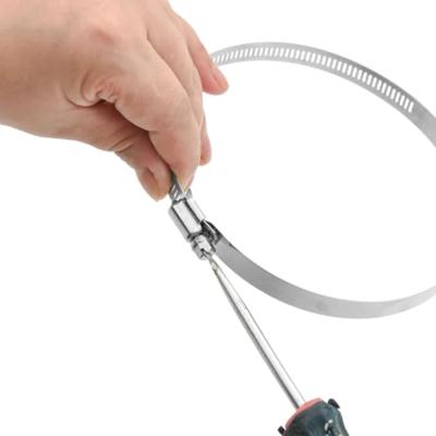 VidaXL Slangklemmen 6 st 91-140 mm roestvrij staal 304 VidaXL Slangklemmen 6 st 91-140 mm roestvrij staal 304