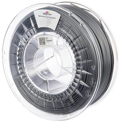 Spectrum Filaments 80851 PLA Premium Filament PLA kunststof Hoge treksterkte 1.75 mm 1000 g Parelgrijs, Pearl Grey 1 stuk(s)