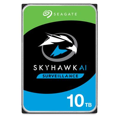 Seagate SkyHawk AI interne harde schijf 10 TB 7200 RPM 256 MB 3.5" SATA III (ST10000VE001)