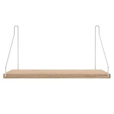 Frama Shelf wandplank 40x20 wit geolied|roestvrijstaal Frama Shelf wandplank 40x20 wit geolied|roestvrijstaal