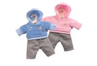 Heless Poppen jogging outfit - roze, 35-45 cm - thumbnail