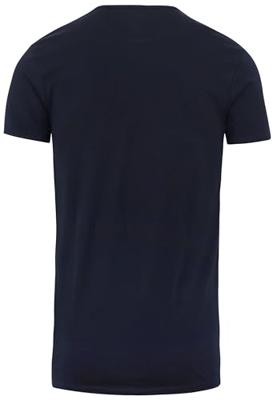 Garage Bodyfit T-shirt R-neck Basic T-shirts Navy