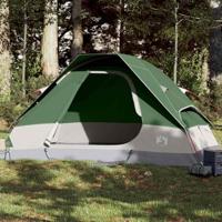 VidaXL Koepeltent 2-persoons waterdicht groen - thumbnail