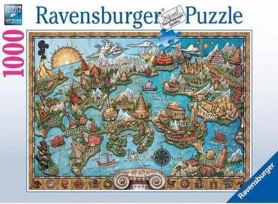 puzzel 1000pcs geheimzinnig Atlantis