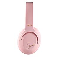 NGS ARTICA GREED PINK - Supra-aurale Draadloze Hoofdtelefoon, Compatibel met Bluetooth Technologie, Lichtgewicht en Opvouwbaar, Ingebouwde Microfoon, 40u Batterijduur, Roze Kleur - thumbnail
