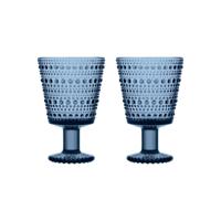 Iittala Glazen Kastehelmi Regenblauw 260 ml - 2 Stuks - thumbnail
