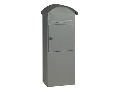 Vrijstaande brievenbus Berlin mat grijs