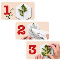 Hama Strijkkralen DIY Midi 3D Art Succulents 6000 Stuks - thumbnail