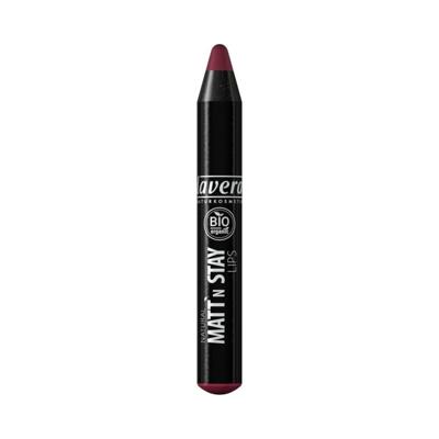 Lavera Natural matt'n stay lips lipstick plum 04 bio (1 st) Lavera Natural matt'n stay lips lipstick plum 04 bio (1 st)