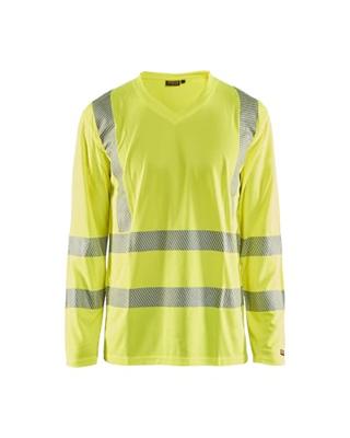 Blåkläder UV-T-Shirt lange mouw High-Vis 33851013 | High-Vis Geel | Maat 4XL - 7330509523926 Blåkläder UV-T-Shirt lange mouw High-Vis 33851013 | High-Vis Geel | Maat 4XL - 7330509523926