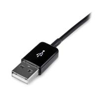 USB-kabel Startech USB2SDC2M USB A Zwart - thumbnail