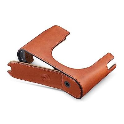 Leica 19652 Halfcase Q3, leder, cognac