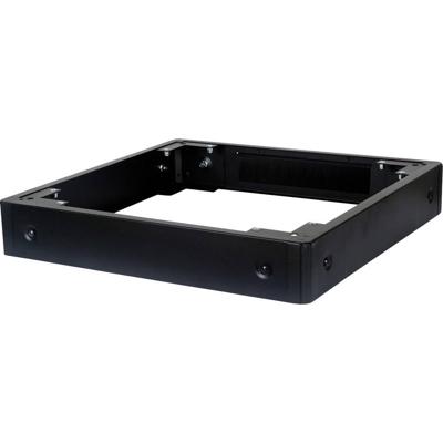 ROLINE-sokkel voor netwerkkast, 600x600 BxD, zwart