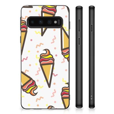 Samsung Galaxy S10 Silicone Case Icecream