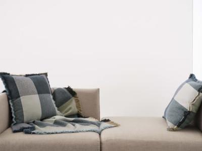 Marc O'Polo Eryk sierkussen Space blue 50x50