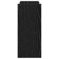 VidaXL Bureau organizer zwart eiken 34,5 x 15,5 x 35,5 cm bewerkt hout - thumbnail