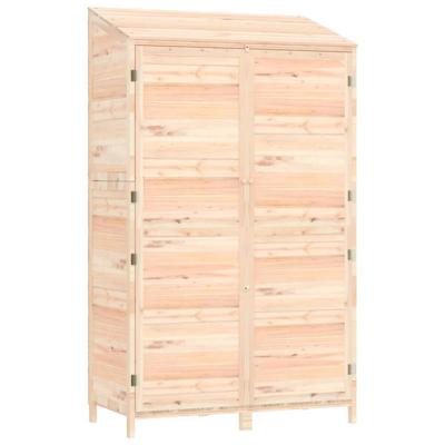 VidaXL Tuinschuur 102x52x174,5 cm massief vurenhout VidaXL Tuinschuur 102x52x174,5 cm massief vurenhout
