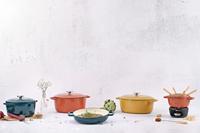 Cosy & Trendy Fondueset Fontestic Gietijzer Black - Ø 18 cm - thumbnail