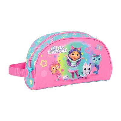 Reistasje Gabby's Dollhouse Confetti Roze Turkoois 26 x 16 x 9 cm