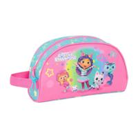 Reistasje Gabby's Dollhouse Confetti Roze Turkoois 26 x 16 x 9 cm - thumbnail