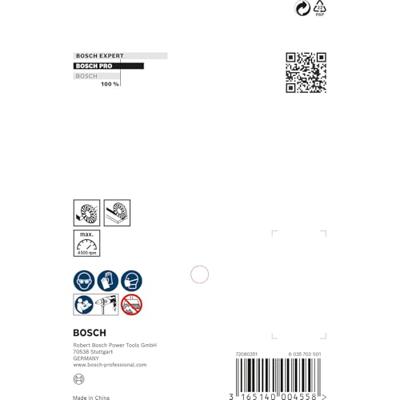 Bosch Accessories Schijfborstel, gegolfd, 100 mm, 0,2 mm, 10 mm, 4500 omw/min Bosch Power Tools Schacht-Ø 6 mm 1609200274 1 stuk(s) Bosch Accessories Schijfborstel, gegolfd, 100 mm, 0,2 mm, 10 mm, 4500 omw/min Bosch Power Tools Schacht-Ø 6 mm 1609200274 1 stuk(s)
