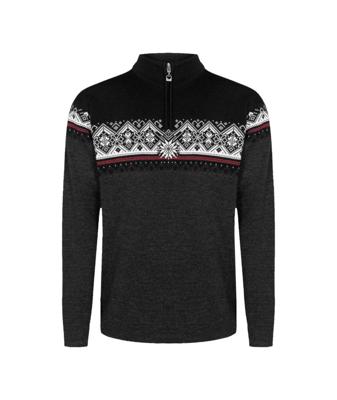 Dale of norway Moritz Trui Heren Darkcharcoal Raspberry Black XXL Dale of norway Moritz Trui Heren Darkcharcoal Raspberry Black XXL
