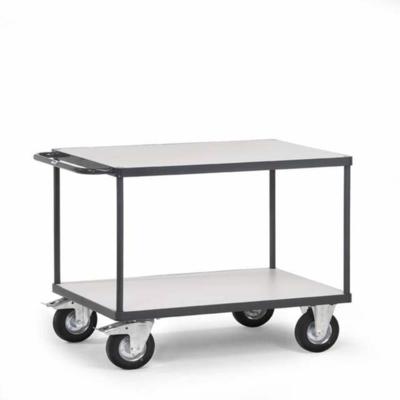 Fetra Hauptartikel 9401 Tafelwagen ESD Staal Laadvermogen (max.): 500 kg Leigrijs (RAL 7015) Fetra Hauptartikel 9401 Tafelwagen ESD Staal Laadvermogen (max.): 500 kg Leigrijs (RAL 7015)